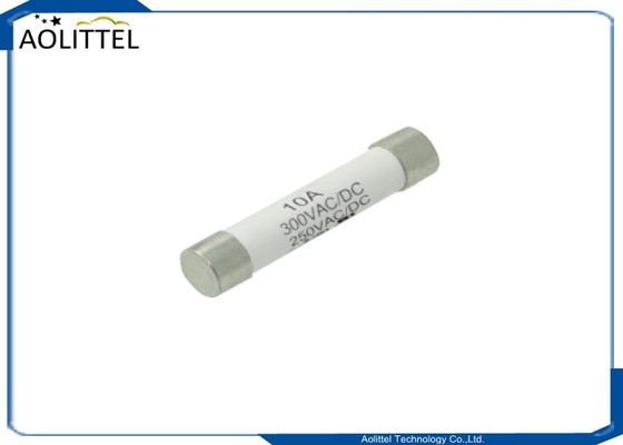 Qualität  High Breaking Capacity 6x32mm Fast Acting Ceramic Tube Fuses F10A 250V 300V AC DC Fabrik