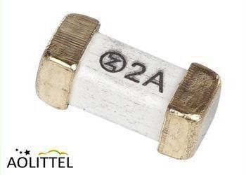 überzog Draht 6125 2410 1808 Schlag-Führungs-Gold der Airtime-Verzögerung Suface-Berg-Sicherungs-250V 2A im langsamen