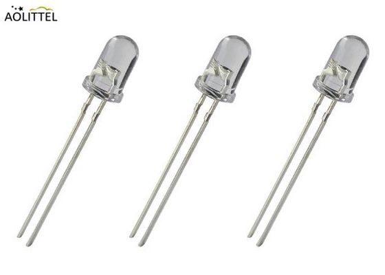 3mm runde helle RGB weiße klare lichtemittierende Einsteckdioden LED Spitze LED ultra