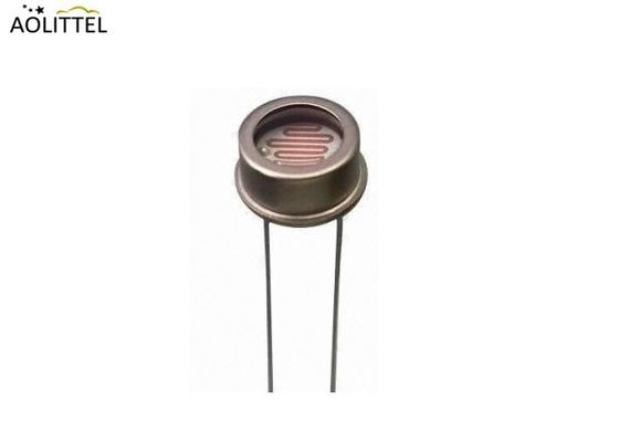 LDR-Photoresistor-Lichtsensor Verkapselung Durchmessers 5mm Metallmit Dunkelwiderstand 0.2-20 MOhm
