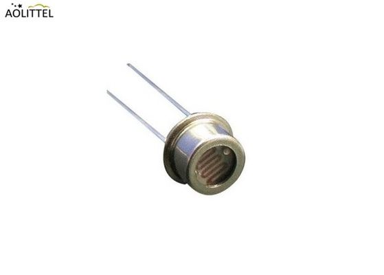 LDR-Photoresistor-Lichtsensor Verkapselung Durchmessers 5mm Metallmit Dunkelwiderstand 0.2-20 MOhm