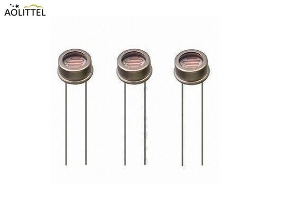 LDR-Photoresistor-Lichtsensor Verkapselung Durchmessers 5mm Metallmit Dunkelwiderstand 0.2-20 MOhm