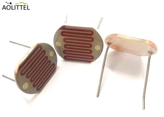 25mm keramische Pacakge Photoresistor-fotoleitende Zelllichtabhängige Widerstand LDR 25528 mit hellem Widerstand 10-20K