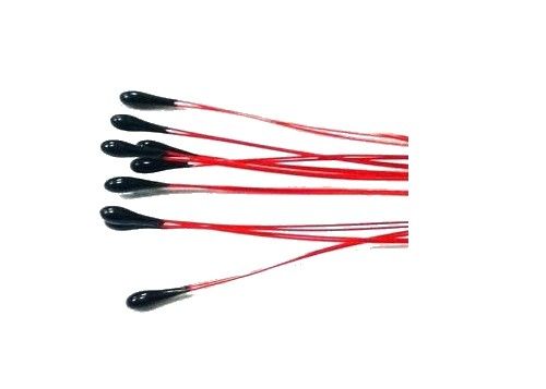Thermistor 30KOhm 3953 der medizinische Anwendungs-genauer lackierter Draht-Miniatur-Sensor-Perlen-NTC mit Bendable emailliertem Draht