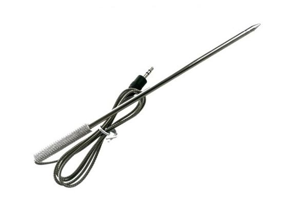 Raucher iGrill Fleisch-umgebender Sonden-Edelstahl-Mikro- Temperaturfühler 100K 3950 1,85 Meter mit Audio-Jack