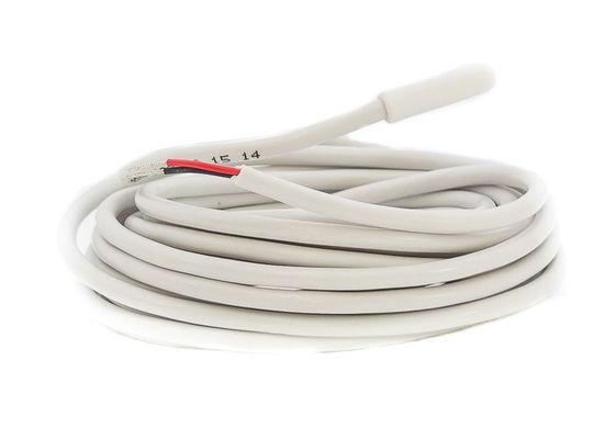 Ferntemperaturfühler-Sonde 10KΩ 3950K 6.5x25mm raum-Thermostat-Erwärmungsheizkabel Undefloor PVCs Overmolded Mikro