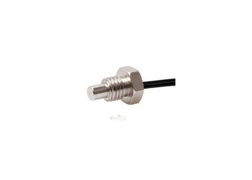 TEMPERATURFÜHLER 10K des Wasser Temp-Maß-1/2“ NPT schirmte schraubenartiger Mikrodes faden-50mm mit 1m Kabel UL2464 22AWG ab