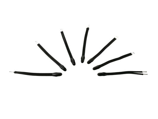 Epoxid-eingekapselter NTC-Thermistor nach Maß 2.7KOhm 3977K 1% 500mW für Kühlmittel-Temperaturfühler 2.1-2.7KOhm an 20C