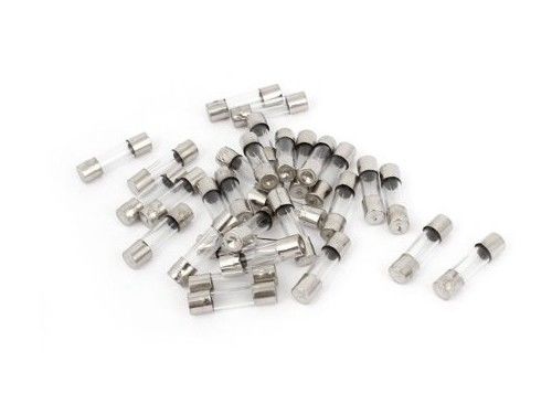 UL-cUL 2A 250V fasten schnell des Schlag-3x10mm axialer verbleiter F Patronen-Sicherungseinsatz 500pcs Glasrohr-der Sicherungs-2AL250V pro Tasche
