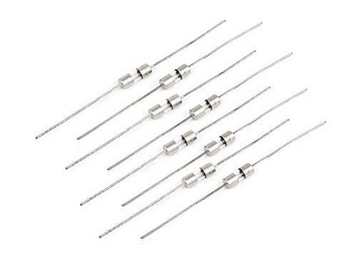 UL-cUL 2A 250V fasten schnell des Schlag-3x10mm axialer verbleiter F Patronen-Sicherungseinsatz 500pcs Glasrohr-der Sicherungs-2AL250V pro Tasche