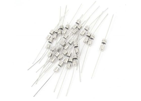 Langsamer Schlag-axiale verbleite Miniaturverspätungs-Glasrohr-Sicherung T5AL250V 5A 250VAC 500PCS Deutschland Vde 4x11mm pro Tasche