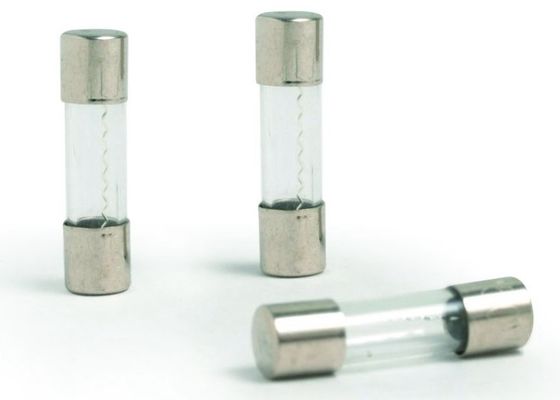 zylinderförmige fungierende Glasrohr-Sicherung der 8AG Patronensicherungs-AGX 250VAC 500mA 6x25mm schnell mit 6,25 Millimeter schnellen Geschwindigkeit X.25 Millimeter
