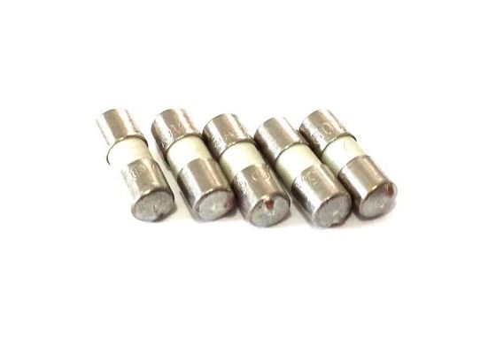 Schnelles Wartesondern axiale verbleite Nicht-rückstellbare Zeit-keramische Rohr-Sicherung 2.5A 250VAC mit 3.6x10mm schnellem Schlag Kappe aus