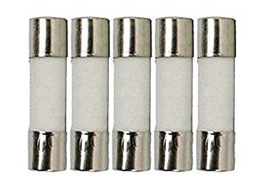 5.2x20mm überzog schnelle verantwortliche keramische Rohr-Sicherung 250VAC 3A mit Legierungs-Element-Nickel Messingkappe für große gegenwärtige Anwendung