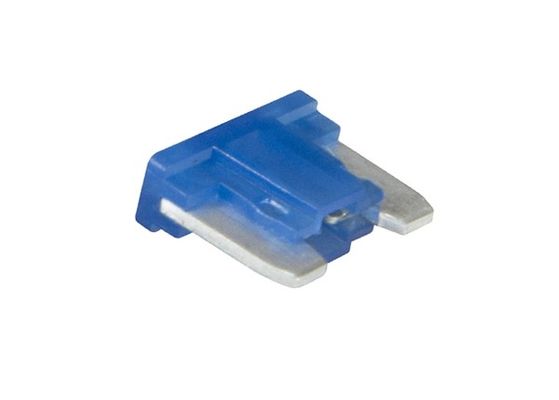 Zink-Legierungs-veranschlagte Miniblatt-Sicherung der Zurückhaltungs-10.9mm Blau 32VDC 58VDC 60VDC 15A für Automobilpersonenkraftwagen