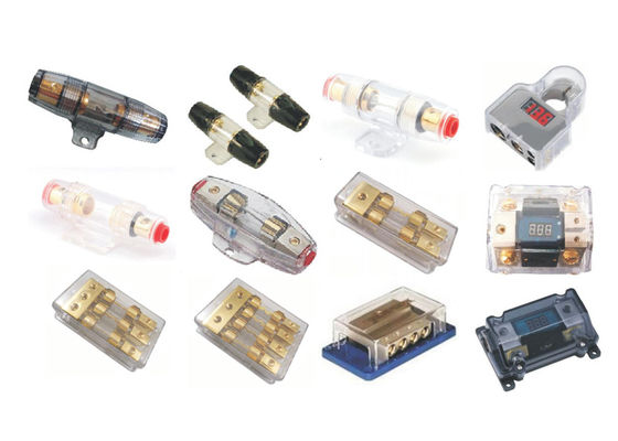 Des Auto-Audioverstärker-multi ANL AGU 5AG Selbsthochleistungsweisen-Automobilinline-Sicherungs-Block sicherungs-des Halter-2 der Weisen-3 der Weisen-4