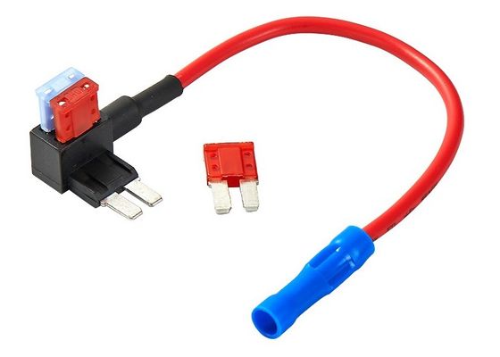 Micro2 Mikro II ATA fügen ein Inline-Rot des Stromkreis-32V 15A Auto-LKW-Miniselbstsicherungs-des Halter-UL1015 16AWG mit Sicherungs-Adapter hinzu