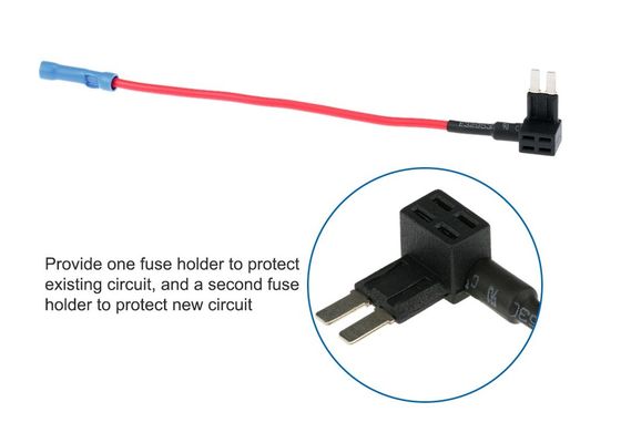 Micro2 Mikro II ATA fügen ein Inline-Rot des Stromkreis-32V 15A Auto-LKW-Miniselbstsicherungs-des Halter-UL1015 16AWG mit Sicherungs-Adapter hinzu