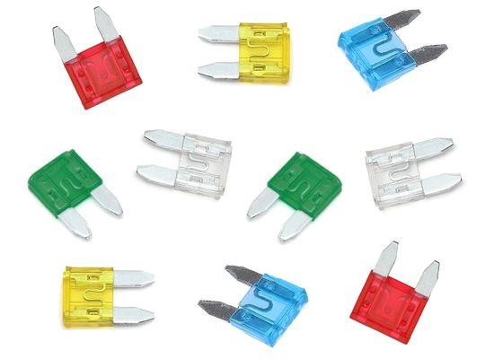 Automobilauto ISO8820-3 Standard-BFMN-1225 ATMminiblatt-Sicherung 25A 32V natürliches 11mm für Inline-Sicherungs-Halter-Adapter
