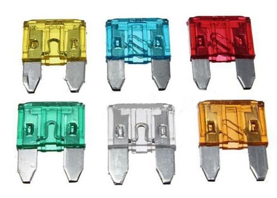 Automobilauto ISO8820-3 Standard-BFMN-1225 ATMminiblatt-Sicherung 25A 32V natürliches 11mm für Inline-Sicherungs-Halter-Adapter