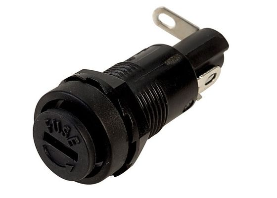 1 Ebenen-sehr flacher Bajonett PWB-Sicherungs-Halter-Block R3-11 Polen klassischer für 5x20mm Glassicherung 10A 250V
