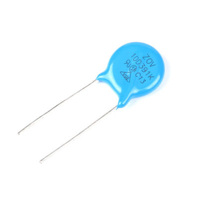 Gewohnheits-Zahl 85334090 CNR-FernsehMetalloxid-Varistor Block 10D391K mit Neigung 7.5mm 10mm 250VAC 320VDC für Stromversorgung
