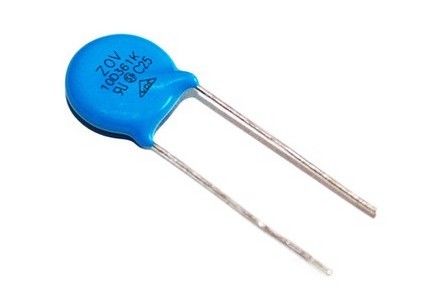 Gewohnheits-Zahl 85334090 CNR-FernsehMetalloxid-Varistor Block 10D391K mit Neigung 7.5mm 10mm 250VAC 320VDC für Stromversorgung