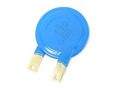 Metalloxid-Varistor BEWEGUNGEN Block 53D271K 270V 10% 70KA 2Pin 53mm einzelner Disketten-VDR für UPS-Überspannungs-Schutz