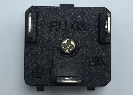 Australien US Großbritannien des Brasilianer-3Pin EU nach Brasilien verstopfen Wechselstrom-Sockel-Ladegerät-Adapter-Reise-Konverter-Schwarz-Ausgang