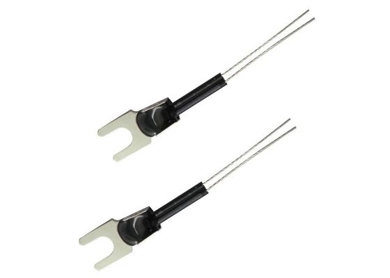 Kundengebundene u-Art Oberflächentemperaturfühler des Sonden-medizinischen Geräts 100K 1% 3950 NTC-Thermistor-Gabel-Verbindungsstück-Schrauben-Berg