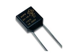 Abkürzungs-Sicherung TF 115℃ 250V 1A A2-1A-F Aupo thermische Quadrat-Legierungs-Temperatur-Sicherung mit Zertifikaten Vde PSE CCC KTL UL-CUL