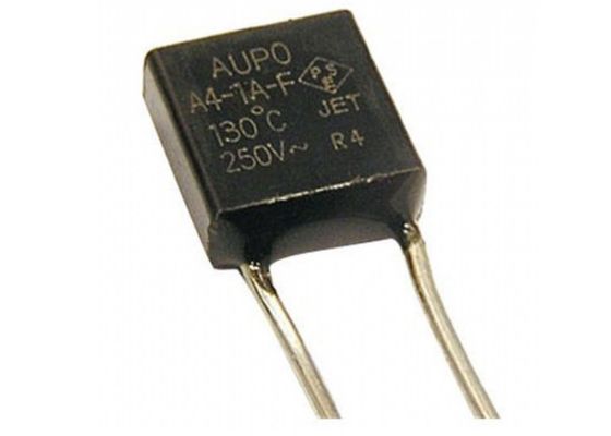 Abkürzungs-Sicherung TF 115℃ 250V 1A A2-1A-F Aupo thermische Quadrat-Legierungs-Temperatur-Sicherung mit Zertifikaten Vde PSE CCC KTL UL-CUL