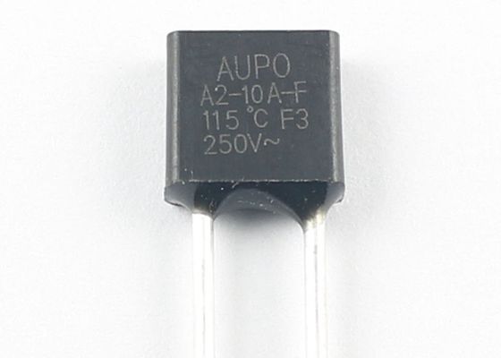 Leistungsschalter ursprüngliche Aupo-Normal-Abschluss-thermisch empfindliche Sicherungs-thermischer Trennschalter TF 115℃ 250V 10A A2-10A-F TCO