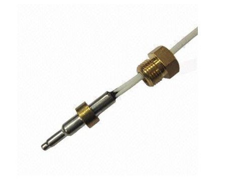 Temperaturfühler 100KOhm 3950 des Edelstahl-Wohnungs-Messingring-Thermistor-NTC für Warmwasserbereiter und Kaffeemaschine