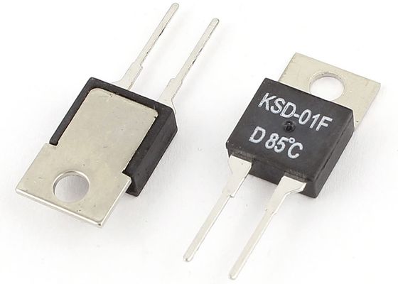 TO-220 zurückstellen-bimetallischer Temperaturüberwachungs-Schalter-Thermostat-thermische Abkürzung Fus des Paket-KSD-01F 85C NC normaler geschlossener Selbst