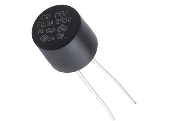 Vde schnelle verantwortliche zylinderförmige Plastikkappen-Subminiature Sicherung MEF-001 F1A 250V 8.35x7.7mm mit Band-Massen-Paket