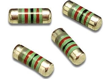 Kohlenstoff-Metallschichtwiderstände 0.125W 0.25W 0.5W 1W 2W des Schlingerschutz-nicht bleihaltige 0204 0207 0309 SMD schmelzbarer gedrehter MELF des Draht-