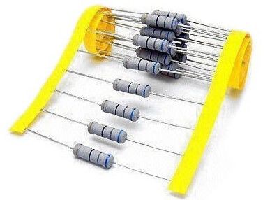 0.25W 0.5W 0.6W 1W 2W 3W fasten flammenfester schmelzbarer Metallschichtwiderstand 0.1OHM-1KOHM