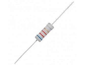 0.25W 0.5W 0.6W 1W 2W 3W fasten flammenfester schmelzbarer Metallschichtwiderstand 0.1OHM-1KOHM