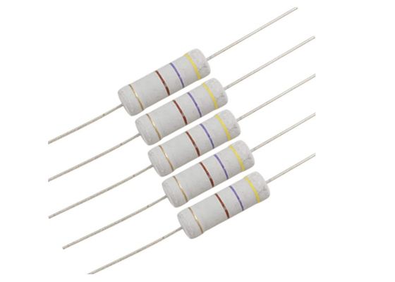 Miniaturisiertes Oxidfilmgrau MOF nicht brennbares Metalldes widerstand-470R 5W 700V 470 des Ohm-2485
