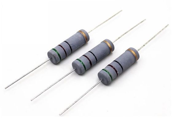 Miniaturisiertes Oxidfilmgrau MOF nicht brennbares Metalldes widerstand-470R 5W 700V 470 des Ohm-2485