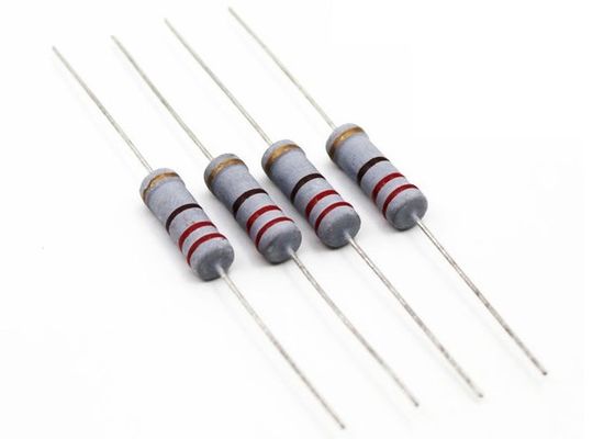 Miniaturisiertes Oxidfilmgrau MOF nicht brennbares Metalldes widerstand-470R 5W 700V 470 des Ohm-2485
