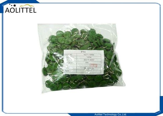 Silikonumhüllter informierender Degaussing PTC-Thermistor MZ71-18RM AC270V 14mm 18Ohm TC 60C für Farbe-Fernsehen