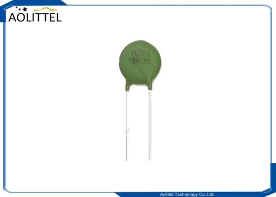Silikonumhüllter informierender Degaussing PTC-Thermistor MZ71-18RM AC270V 14mm 18Ohm TC 60C für Farbe-Fernsehen