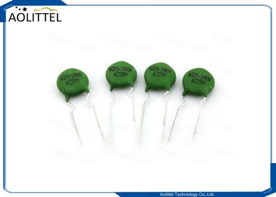Silikonumhüllter informierender Degaussing PTC-Thermistor MZ71-18RM AC270V 14mm 18Ohm TC 60C für Farbe-Fernsehen