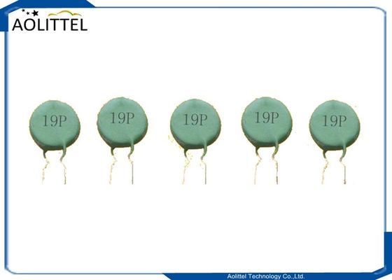Scheiben-positiver Temperatur-Koeffizient-Thermistor 19P 18mm 100R 120C 600V MZ21 Seires für Schweißgerät
