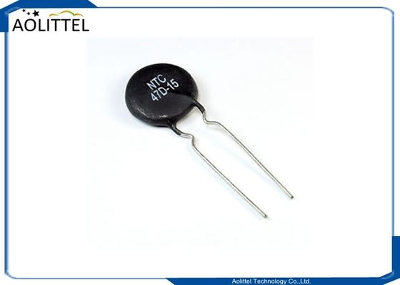 Der Scheiben-NTC thermischer Widerstand 47Ohm 15mm 3A Current Inrush Limited Thermistor-des Widerstand-NTC 47D-15 47D15
