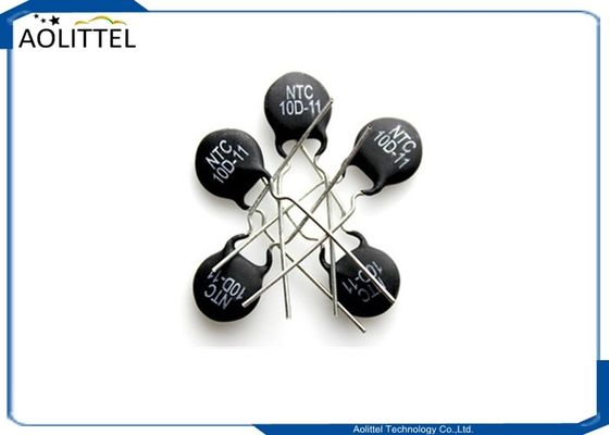 Thermistor 11mm 3A der Einschaltstrom-der entstör-10D-11 Disketten-NTC 10 Ohm +/--20% 10D11 P7.5mm