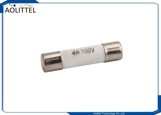 Hochspannungsverspätungs-keramische Patronensicherungen 5x20mm 500V 500mA mit explosionssicherem Sand