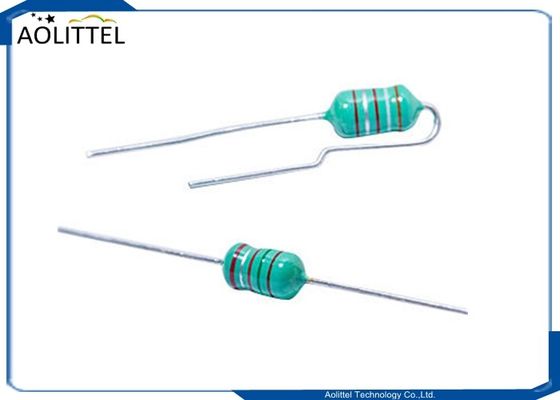 drahtlose Ladegerät-Spule 0.22uH 400mA 0.4Ohm 25.2MHZ, überzogene Epoxiddrosselklappen-axialer örtlich festgelegter Induktor-Farbcode 2.8x4.8mm